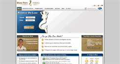 Desktop Screenshot of blauparchotels.com
